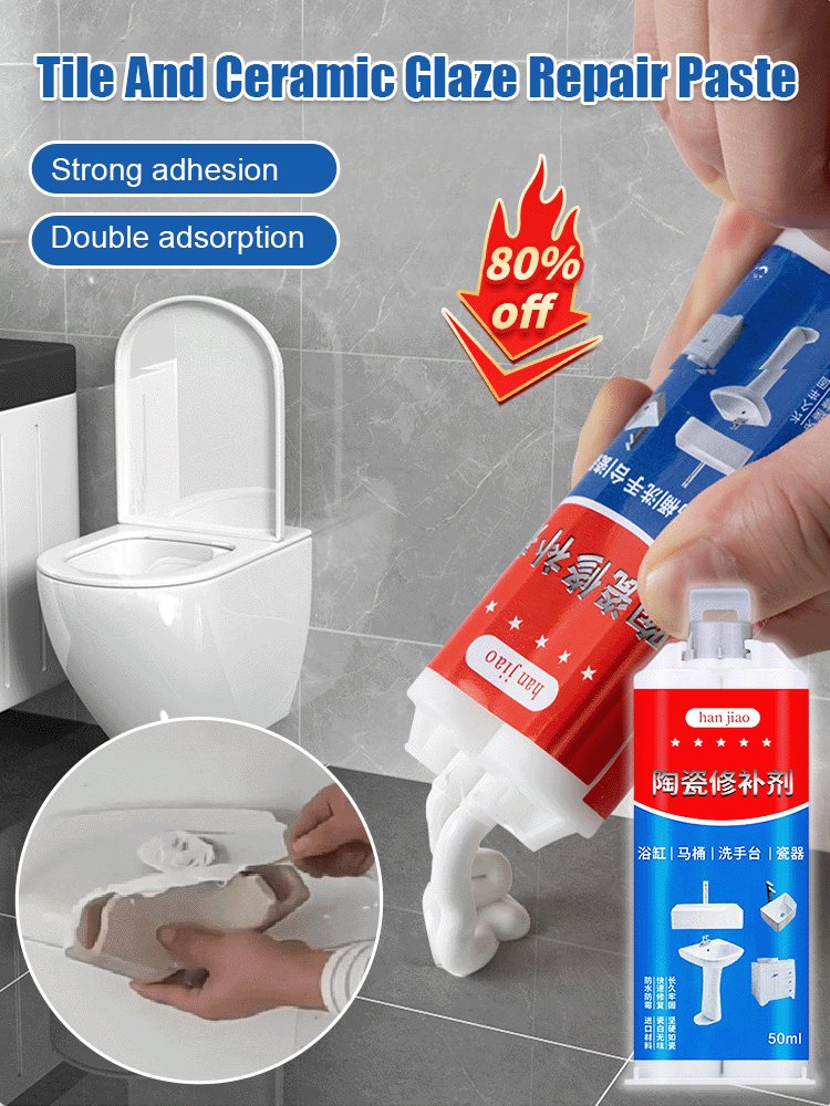 Manutenzione Bagno Cucina Kit Riparazione Piastrelle Ceramica - Pasta Per Graffi E Scheggiature - Per Bagno E Cucina Ripara Graffi Piastrelle - Foto 8