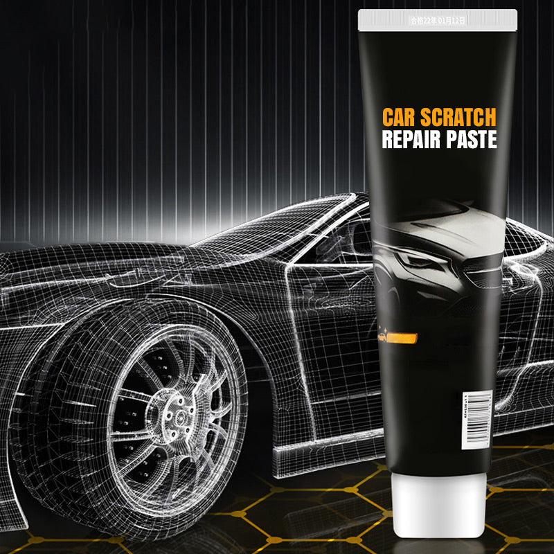 KIT RIPARAZIONE GRAFFI auto lucidatura cera crema vernice rimozione