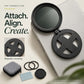 Kit Filtri Magnetici da 52 mm per Smartphone con Supporto Pieghevole – 13 Tipi di Filtro