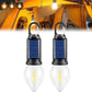 ⛺ Non hai presa di corrente? 💡Questa lampadina solare impermeabile risolve ogni problema di illuminazione! 💡