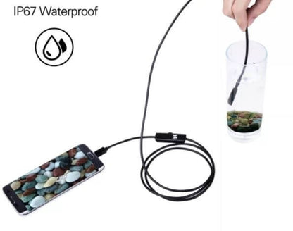 🔍 57% DI SCONTO! ✨ ENDOSCOPIO 3-IN-1 - 2.0MP HD con 6 luci LED, IP67 impermeabile, compatibile con smartphone per ispezioni domestiche e progetti fai-da-te 📱🛠️