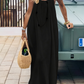 💃ULTIMO GIORNO DI SALDI CON IL 50% DI SCONTO!!✨Abito da casa da donna a tinta unita, elegante abito lungo senza maniche per l'estate, pigiama da donna per stare in casa💕