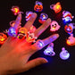 🎁 Anello Luminoso a LED per Halloween 😍 - Confezione da 50 pz
