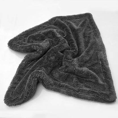 🧽 SCONTO DEL 50% IN QUESTO MOMENTO! 🔥 Panno in microfibra a trama intrecciata – Altamente assorbente, non lascia pelucchi e non graffia 🚗
