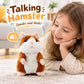 ✨Criceto parlante di peluche – ripete tutto ciò che dici, scuote automaticamente la testa e diverte bambini e adulti.🎁