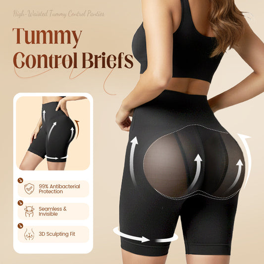 ✨ Shorts modellanti a vita alta che sollevano i glutei - curve immediate, fiducia duratura!🍑