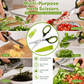 Forbici per Erbe Aromatiche a 5 Lame – Taglia 5 Volte in Una Sola Mosse! ✂️🌿