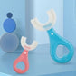 🦷Spazzolino da denti a forma di U per bambini tutto tondo🎁