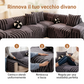 Copridivano in Peluche 🛋️✨🧺 Morbido peluche al tatto, con fondo antiscivolo e lavabile in lavatrice, protegge il divano da macchie e usura e conserva un ambiente di relax confortevole ogni giorno.