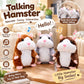 🐹 Criceto Parlante Interattivo di Peluche 15cm 🎙️ | Ripete la Tua Voce e Scuote la Testa ✨ | Morbido Giocattolo Parlante per Bambini 👶 | Idea Regalo Perfetta 🎁