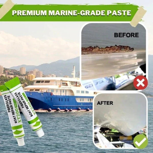 🚤 Offerta a tempo limitato: acquista 2 e ricevi 1 in omaggio! 💥 Pasta riparatrice per scafi in fibra di vetro Richvrd – Ripara istantaneamente il gelcoat, qualità nautica, facile da applicare ✨