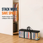 🔥Offerta limitata: sconto del 60%! 📦Borsa portaoggetti in plastica grande, robusta, spessa e trasparente, ideale per vestiti, traslochi e stoccaggio