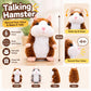 🐹 Criceto Parlante Interattivo di Peluche 15cm 🎙️ | Ripete la Tua Voce e Scuote la Testa ✨ | Morbido Giocattolo Parlante per Bambini 👶 | Idea Regalo Perfetta 🎁