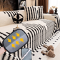 Copridivano in Peluche 🛋️✨🧺 Morbido peluche al tatto, con fondo antiscivolo e lavabile in lavatrice, protegge il divano da macchie e usura e conserva un ambiente di relax confortevole ogni giorno.