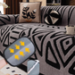 Copridivano in Peluche 🛋️✨🧺 Morbido peluche al tatto, con fondo antiscivolo e lavabile in lavatrice, protegge il divano da macchie e usura e conserva un ambiente di relax confortevole ogni giorno.
