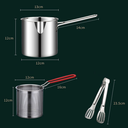 Friggitrice Multifunzionale in Acciaio Inox 304