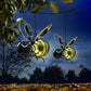 🐝 Ornamento solare da giardino in metallo – Decorazione creativa con luce calda e design affascinante per spazi esterni
