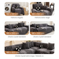 Copridivano in Peluche 🛋️✨🧺 Morbido peluche al tatto, con fondo antiscivolo e lavabile in lavatrice, protegge il divano da macchie e usura e conserva un ambiente di relax confortevole ogni giorno.