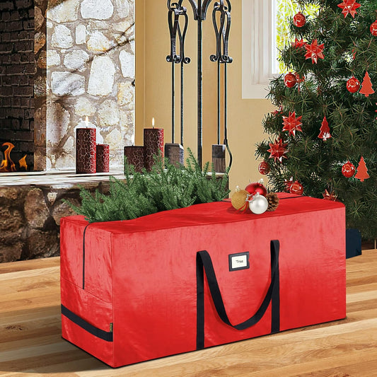 📢📢50% di sconto! 🎄 Borsa Porta Albero di Natale Impermeabile – Resistente, Spaziosa & Facile da Trasportare! 🎁