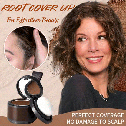 Hairline Powder – Cipria Copri Ricrescita e Capelli Bianchi, Polvere per Infoltire l’Attaccatura dei Capelli, Effetto Naturale, Resistente a Sudore e Umidità, con Specchietto e Applicatore
