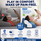 😴 Cuscino Ergonomico in Memory Foam | Sostiene Collo e Schiena in Ogni Posizione 🛌 | Allevia i Punti di Pressione ☁️ | Fodera Removibile e Lavabile 🧺 | 40×60×23 cm 📏