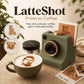 🎃Offerta di Halloween: SCONTO DEL 50%!🔥Retro Coffee Art Camera – Stampante meccanica per stencil da caffè