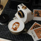 🎃Offerta di Halloween: SCONTO DEL 50%!🔥Retro Coffee Art Camera – Stampante meccanica per stencil da caffè
