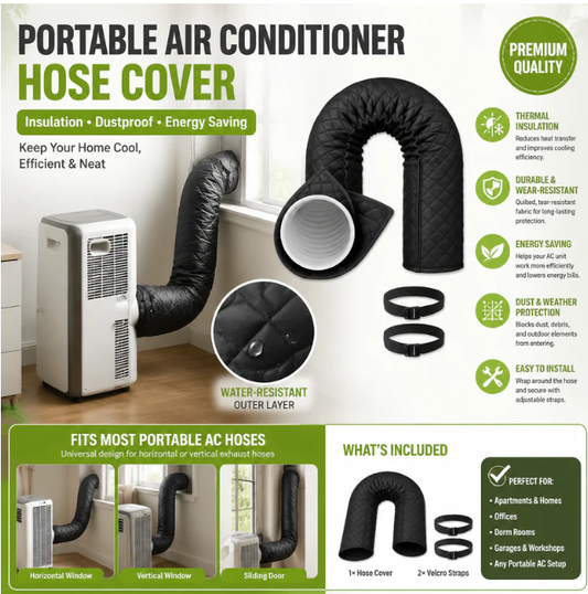 ❄️Un accessorio indispensabile per l'estate❄️ Copertura per tubo flessibile dei condizionatori portatili