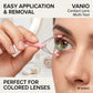 Applicatore e strumento per la rimozione di lenti a contatto colorate