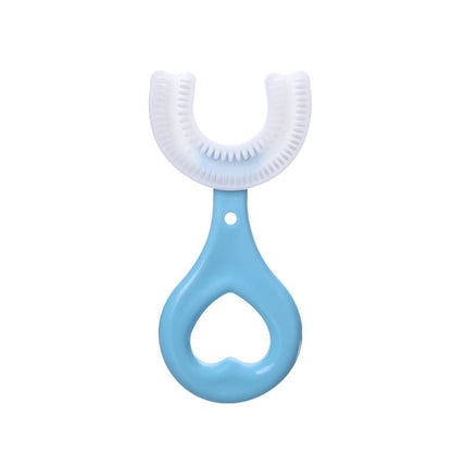 🦷Spazzolino da denti a forma di U per bambini tutto tondo🎁