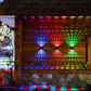 ☀️Luce Solare da Parete Esterna a 4 LED Colorati