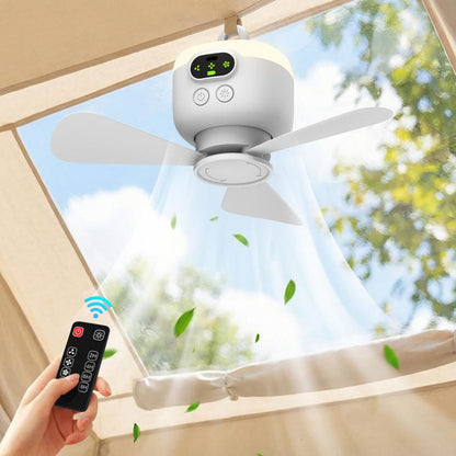 ⏰ Offerta a tempo limitato: SCONTO DEL 56% su un ventilatore da soffitto ricaricabile con LED! 🌬️✨