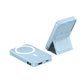 Mini Power Bank magnetico pieghevole wireless con supporto