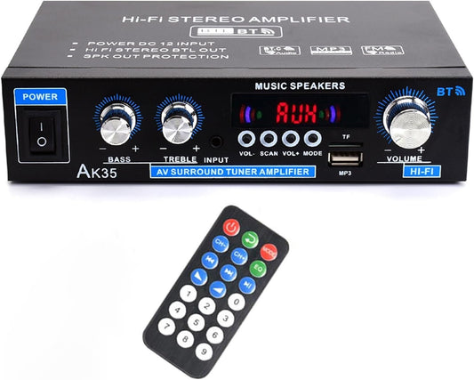 Amplificatore stereo AK35 per audio domestico Bluetooth 5.0 Max