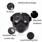 Maschera speciale per saldatura e taglio (Antiriflesso,Anti radiazioni UV e Antipolvere)