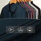 T-shirt da Uomo Casual Traspirante e Antipiega con Colletto a Revers