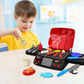 Set da gioco simulato con fornello per barbecue con getto d'acqua per bambini
