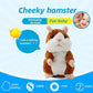 🐹 Criceto Parlante Interattivo di Peluche 15cm 🎙️ | Ripete la Tua Voce e Scuote la Testa ✨ | Morbido Giocattolo Parlante per Bambini 👶 | Idea Regalo Perfetta 🎁