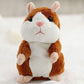 🐹 Criceto Parlante Interattivo di Peluche 15cm 🎙️ | Ripete la Tua Voce e Scuote la Testa ✨ | Morbido Giocattolo Parlante per Bambini 👶 | Idea Regalo Perfetta 🎁