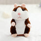 ✨Criceto parlante di peluche – ripete tutto ciò che dici, scuote automaticamente la testa e diverte bambini e adulti.🎁