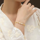 Bracciale in Giada Hetian con Design Bambù