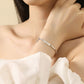 Bracciale in Giada Hetian con Design Bambù