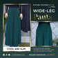 🔥Sconto di Capodanno🔥Moda Pantaloni a gamba larga plissettati