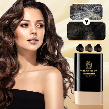 🎉 Acquista 2 e ricevi 1 gratis🎉 Stick colorato istantaneo per capelli con pettine incorporato