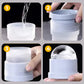 Stampo Portatile per Cubetti di Ghiaccio a Sfera in Silicone