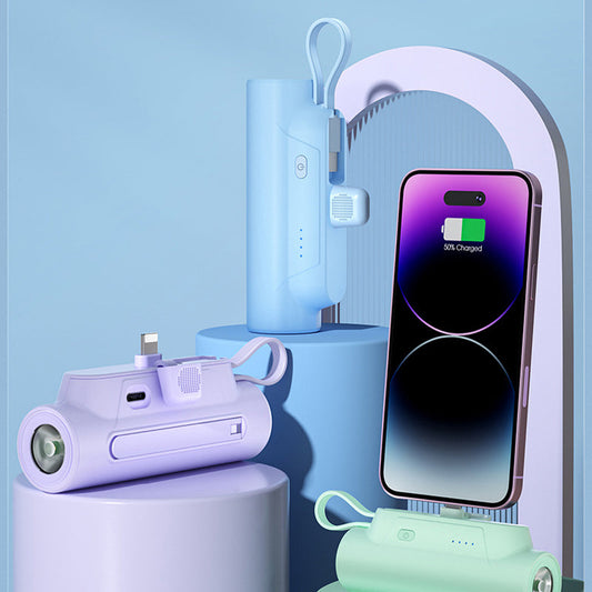 🎉Saldi scottanti 50% DI SCONTO🎉Caricabatterie portatile multifunzione con cavo