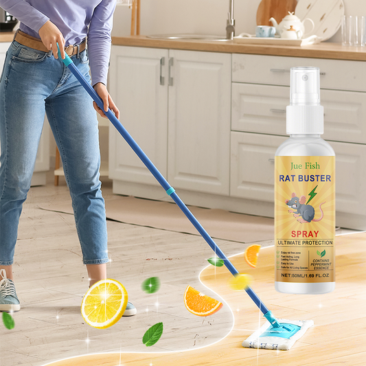 Spray repellente per roditori all'olio di menta piperita successo