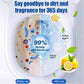 Pastiglie per la pulizia delle toilette profumate a limone