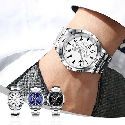 Orologio al quarzo luminoso impermeabile alla moda