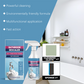 🛁✨ Un solo spruzzo e il bagno è pulito! Kit detergente tutto in uno per lo sporco ostinato del bagno: spruzza, lascia agire, risciacqua!